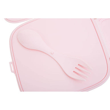 Grub Tub Four Compartments Pink Lunch Box