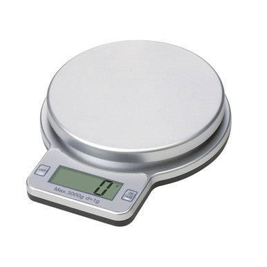 Bernardi 3kg Round Electronic Kitchen Scale