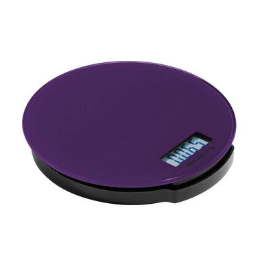 Zing Purple Glass Kitchen Scale   2Kg.