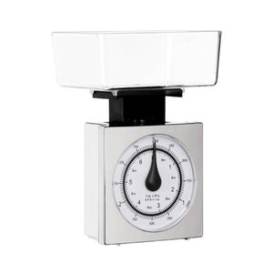 3kg Chrome Effect Kitchen Scale | Olivier