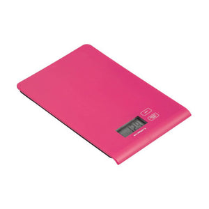 Hot Pink Tempered Glass  Kitchen Scale | Zing