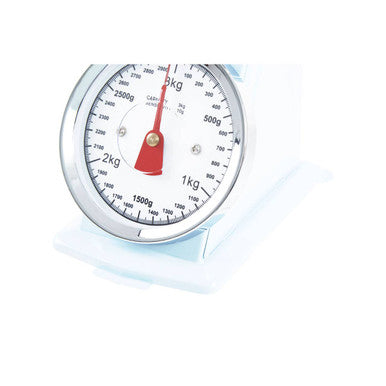Olivier 3Kg Pastel Blue Retro Kitchen Scale