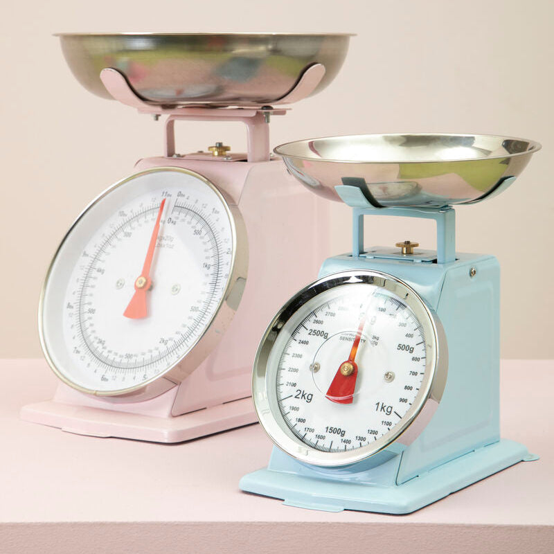 Olivier 5Kg Pink Retro Kitchen Scale
