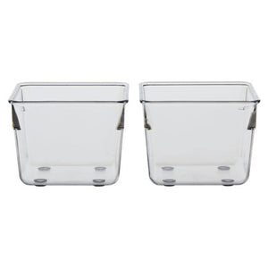 Small Set of Two Square Kitchen Organisers | Romm
