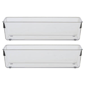 Small Set of Two Slim Kitchen Organisers | Romm