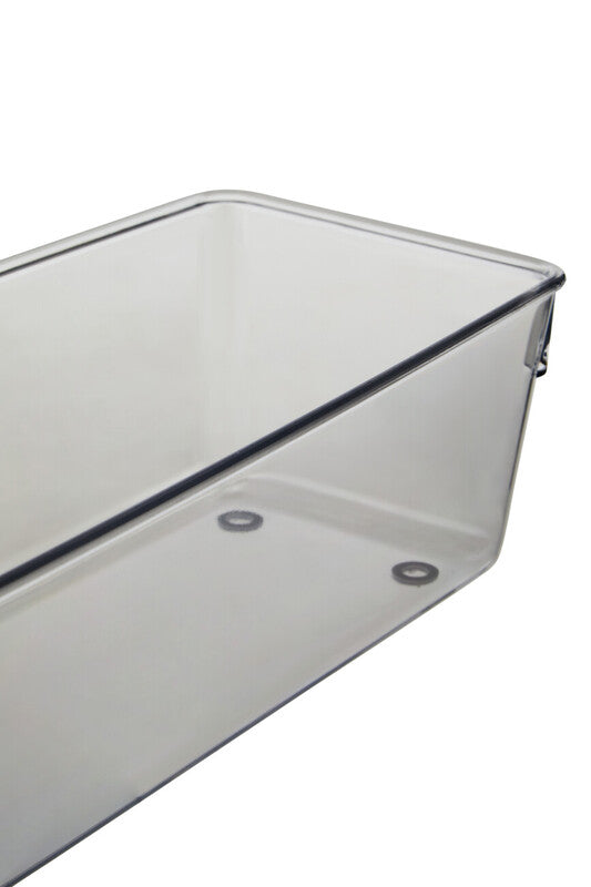 Romm Set Of Two Large Clear Kitchen Organisers