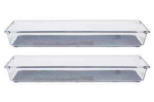Romm Large Set Of Two Kitchen Organisers With Rubber Insert
