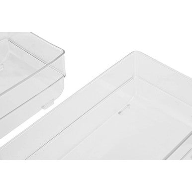 Romm Set Of Two Stackable Fridge Storage Trays