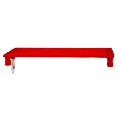 Red Cast Iron Trivet