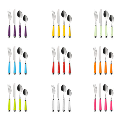 Brasserie Hot Pink 16 Piece Cutlery Set