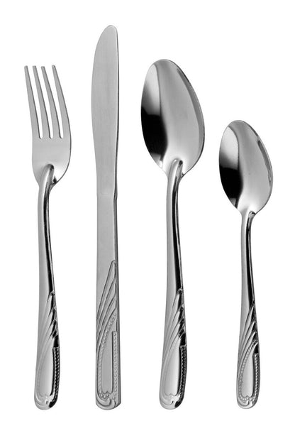 Dorothy 16 Piece Stainless Steel Cutlery Set