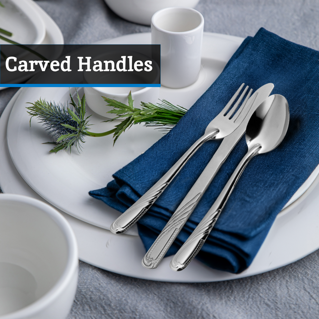 Dorothy 16 Piece Stainless Steel Cutlery Set