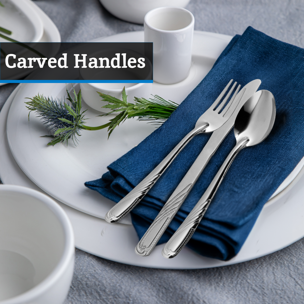 Dorothy 16 Piece Stainless Steel Cutlery Set