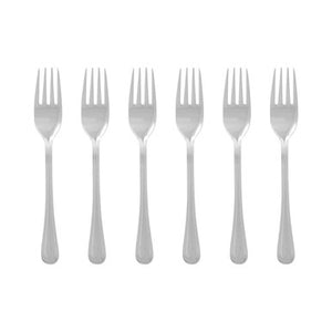 Set Of Six Classic Cake Forks