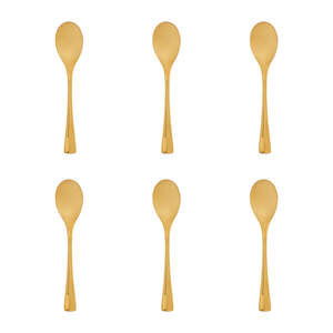 Set of 6 Teaspoons | Modern Retro