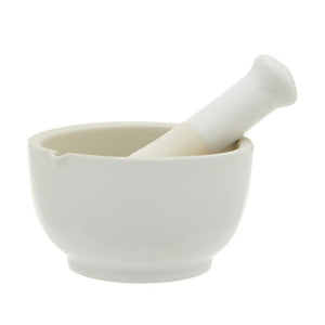 White Marble Medium Mortar and Pestle | From Scratch