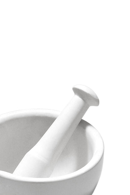 From Scratch White Large Mortar and Pestle