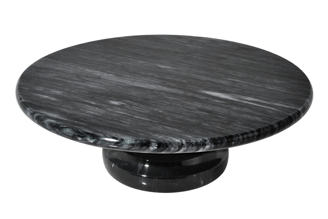 Marmore Black Marble Cake Stand