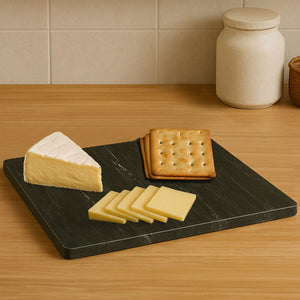 Marmore Black Marble Small Chopping And Serving Board