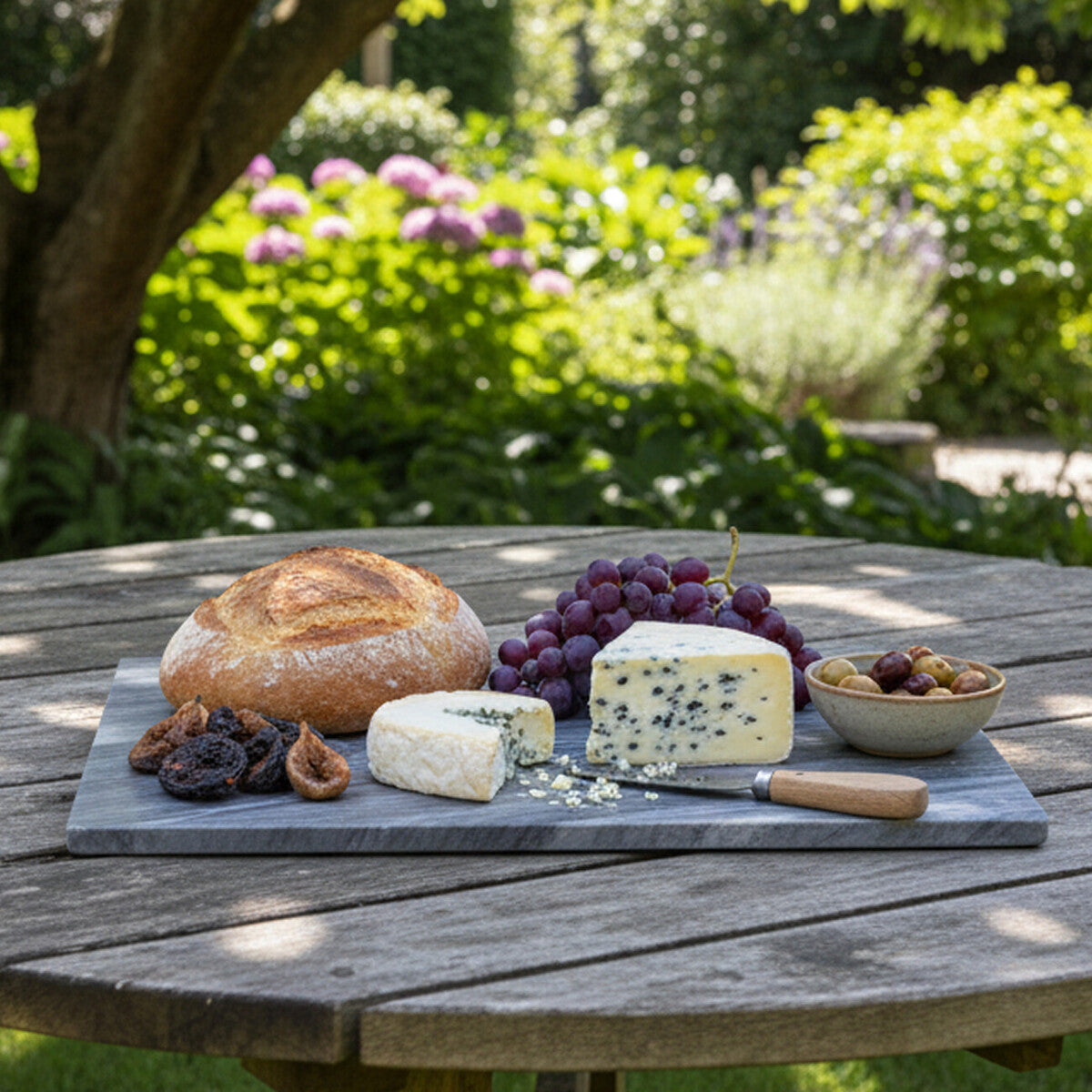 Marmore Black Marble Large Chopping And Serving Board