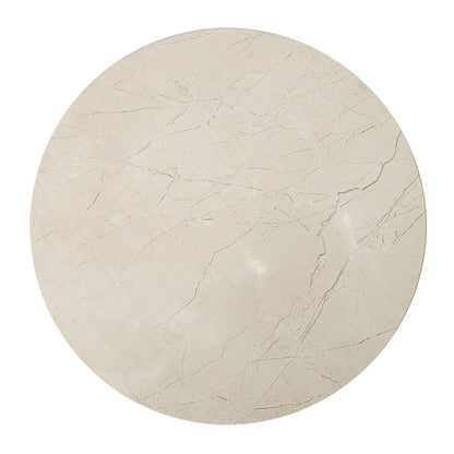 Himaya Champagne Marble Lazy Susan - Image 1