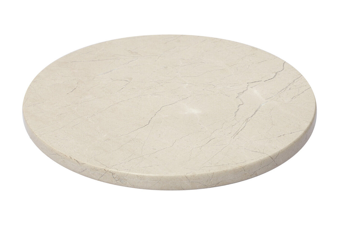 Himaya Champagne Marble Lazy Susan - Image 2