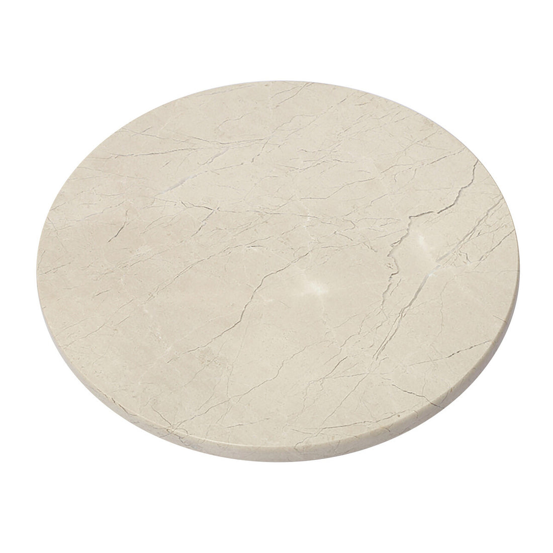 Himaya Champagne Marble Lazy Susan - Image 3
