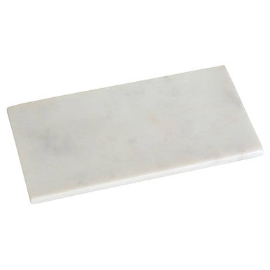 Kindia White Rectangular Marble Board