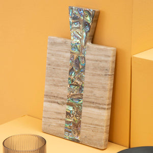 Imogen Small Beige Marble Paddle Board