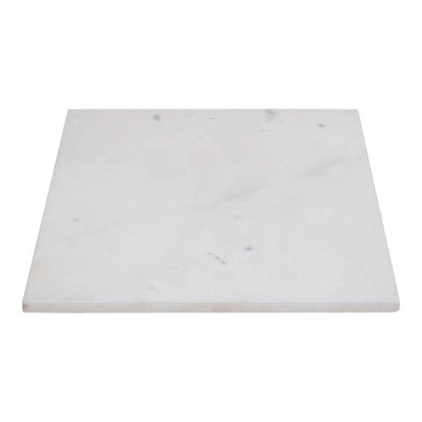 Kindia Rectangular White Marble Chopping And Serving Board