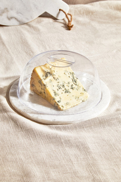 Kindia Round Marble Paddle Chopping And Serving Board