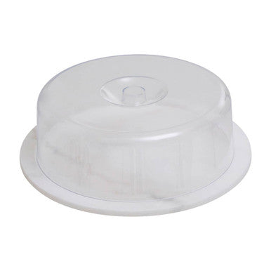 Kindia White Marble Cake Board With Domed Lid