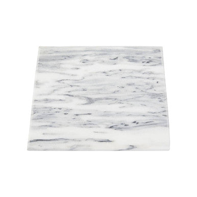 Salerno Chopping and Serving Board in White Marble