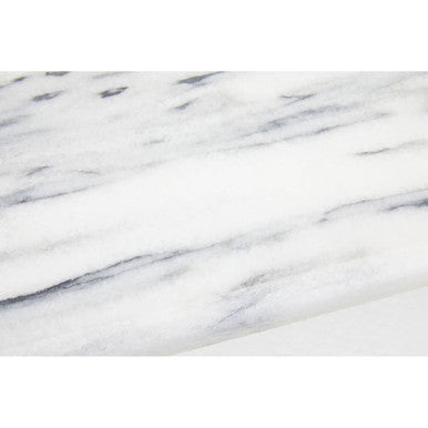 Salerno Chopping and Serving Board in White Marble