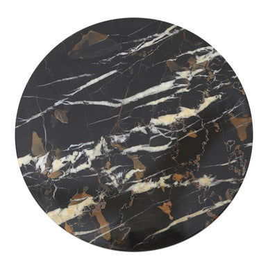 Marmore Black And Gold Marble Lazy Susan