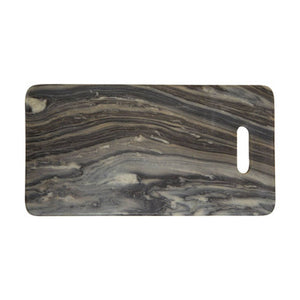 Marmore Rectangular Black Marble Chopping And Serving Board