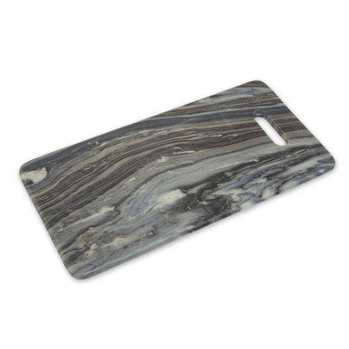 Marmore Rectangular Black Marble Chopping And Serving Board