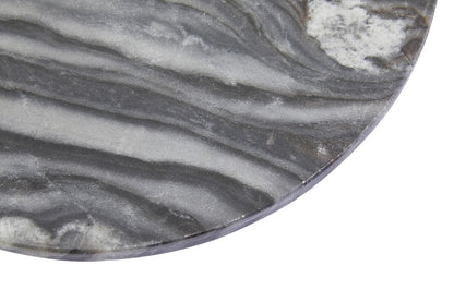 Marmore Grey Marble Round Paddle Serving Board