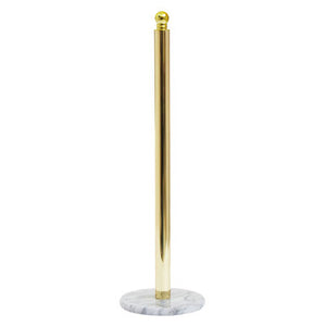Gold and White Marble Toilet Roll Holder | Linnea