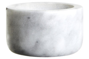 Salerno Grey Marble Straight Mortar And Pestle
