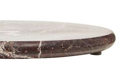 Salmo Red Marble Round Chopping And Serving Board