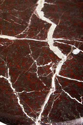 Salmo Red Marble Cake Stand