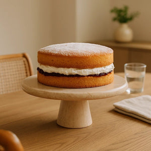 Champagne Marble Cake Stand | Himaya