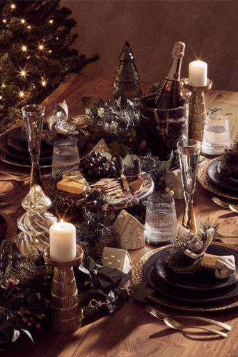 Marmore Black Marble Cake Stand