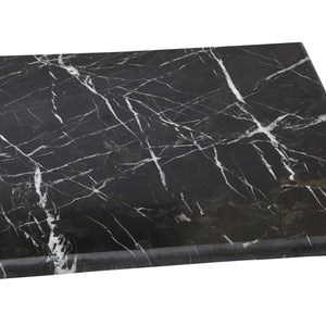 Black and Gold Marble Rectangular Chopping and Serving Board | Marmore