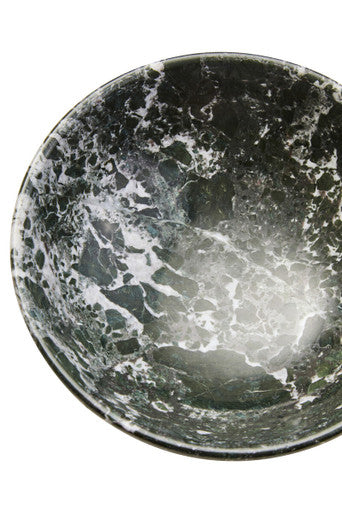 Marmore Black and White Marble Bowl