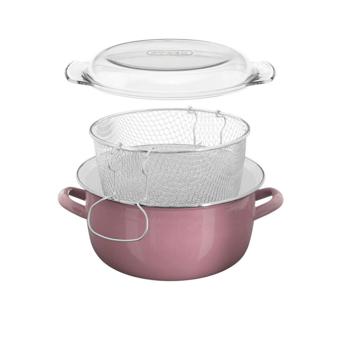 Telo Pink Deep Fryer