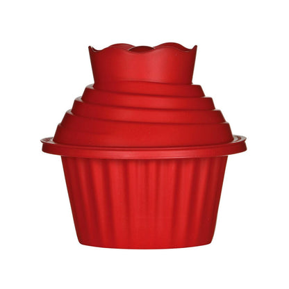 3Pc Red Giant Cupcake Set