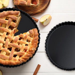 Set of Two Fluted Flan Tins | From Scratch