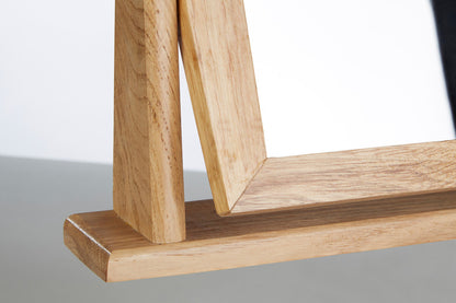 Wooden Frame Swivel Mirror
